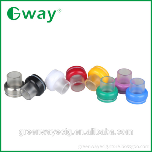 New arrival CE4 derlin + SS clear drip tips 510/ego resin atty transparent drip tip in stock